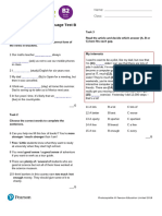 Gold Exp B2 U1to3 Review Lang Test B