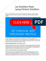 Howto View Only Fans Posts Without Paying Unlock Only Fans