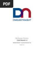 TSOP-Retail 1.4.10 Middleware Windows ReleaseNotes