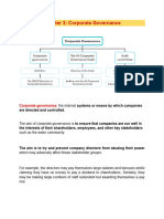 Chapter 3 Corporate Governance