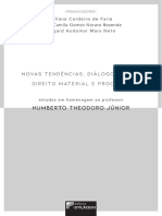 30 - Novas Tendencias Dialogos Entre Direito Material e Processo Estudos em Homenagem Ao Professor Humberto Theodoro Junior