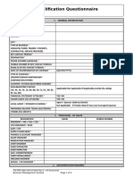 Pre-Qualification Questionnaire