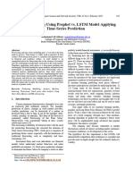 Stock Forecasting Using Prophet vs. LSTM Model Applying Time-Series Prediction