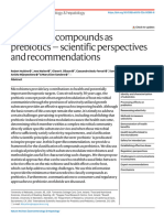 Classifying Compounds As Prebiotics - Scientific Perspectives and Recommendation