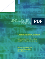 GÜTHNER, S. Grammatik Im Gerspräch