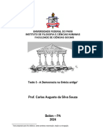 Texto 03 - Grécia Antiga - Platão e Aristoteles