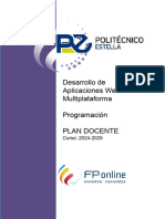 Plan Docente 24-25 - DAW DAM - PRGM