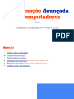 Técnicas Avançadas de Programação