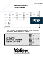 Yale Mr16h Manual de Serviço - Falha