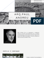 Arq - Paul Andreu DISEÑO ARQ