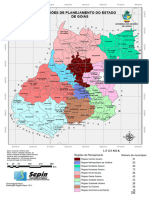 Regioes de Planejamento Do Estado de Goias