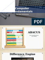 Computer Fundamentals