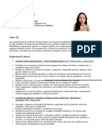 Curriculum Vitae - Fiorela Kiara Chavez Quispe