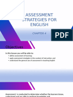 Assessment Strategies For English