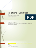 Relations Definition