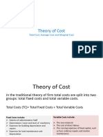 Theory of Costs