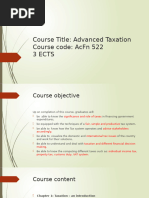 Advanced Taxation Ch-1