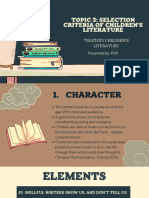 Selection Criteria of Children's Literature