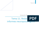 Tema 11 Evaluacion Neuropsicologica