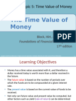 Topic 5 - Time Value of Money - BLOCK - FFM - 17e - Chap009 - PPT