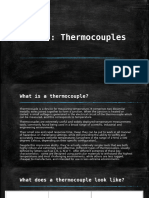 Thermocouples