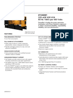 Cat C13 400KVA Spec Sheet