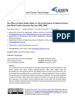 The Effect of Rotor Radius Ratio On The Performance of Hybrid Vertical Axis Wind Turbine Savonius-Darrieus NREL S809