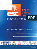 Event Safety Council Re Opening Guidelines Version 1