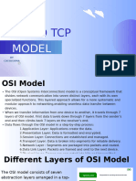 Osi and TCP: Model