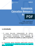 Aula 1 - Economia - Conceitos Básicos e Princípios