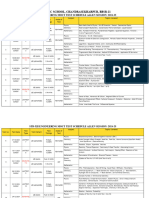 Std-Xii Engg. (Allen) Exam Schedule