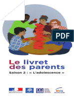 Le Livret Des Parents - L'adolescence