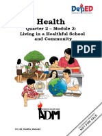 HEALTH6 Q2 Mod2 LivinginaHealthySchoolandCommunity V4