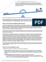 What Is Deviation Settlement Mechanism - Power Grid Security in India