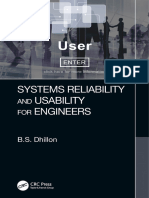 Systems Reliability and Usability For Engineers (B. S. Dhillon) (Z-Library)