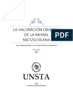 TESIS Sobre La Valoración Moral Nietzscheana