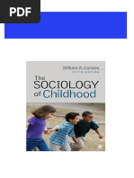 The Sociology of Childhood William A Corsaro Download PDF