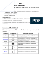 Yr 9 wk1 Common Circuit Components