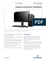 DeltaV Workstation and Server Hardware Product Data Sheet (PDS)