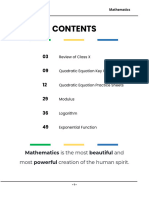 Class XI JEE Mathematics Booklet - 2024-25 2