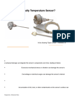 Temperature Sensors Troubleshooting