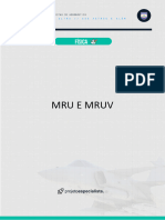 Live MRU e MRUV