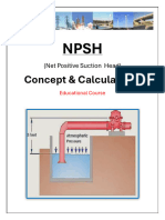 Net Positive Suction Head Concept & Calculations