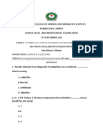 2023 School Final Exams Paper Two