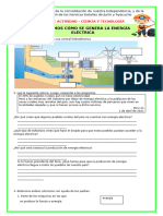 Ficha de Ciencia - Conocemos Cómo Se Genera La Energía Eléctrica