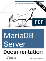 Maria DB Server Knowledge Base