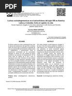 Luchas Contrahegemónicas en El Extractivismo Del Siglo XXI en América Latina y Colombia. Entre El Capital y La Vida