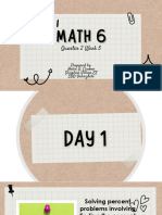 MATH 6 Q2 WEEK 5 - Shared To DTC by Ma'am Helen D. Canono