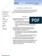 Geopacific Resources NL - ASX Quarterly Report Dec 2011 - Nabila Gold Project