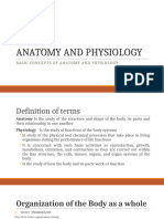 Basic Concepts of Anatomy and Physiology.